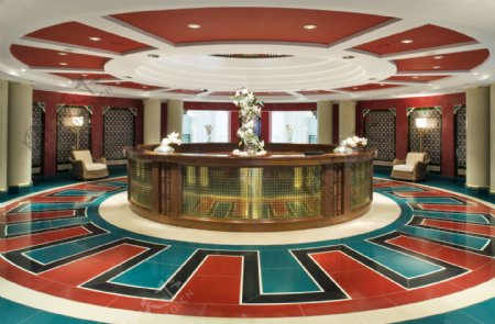 迪拜豪华酒店内一特色小厅