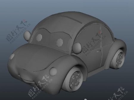 简单汽车3D模型