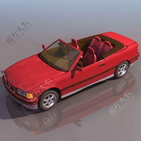 BMW325I小轿车模型010