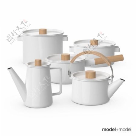 茶具茶壶模型