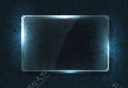玻璃质感水晶按钮图片