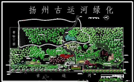 扬州古运河绿化竣工图9
