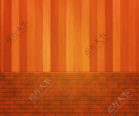 砖木墙