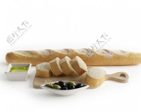 长棍面包模型