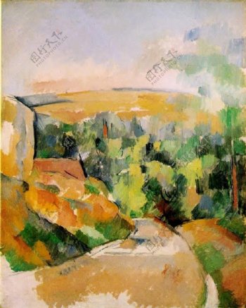 PaulCzanne0058法国画家保罗塞尚paulcezanne后印象派新印象派人物风景肖像静物油画装饰画