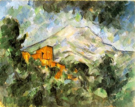 PaulCzanne0111法国画家保罗塞尚paulcezanne后印象派新印象派人物风景肖像静物油画装饰画