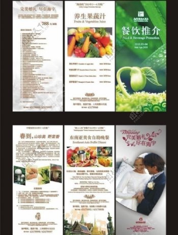 餐饮宣传折页季刊20103图片