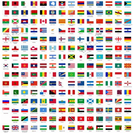 矢量各国国旗国旗素材国旗图片