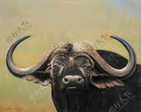 鍔墿29高清西方画家写实动物油画印象派油画装饰画背景墙