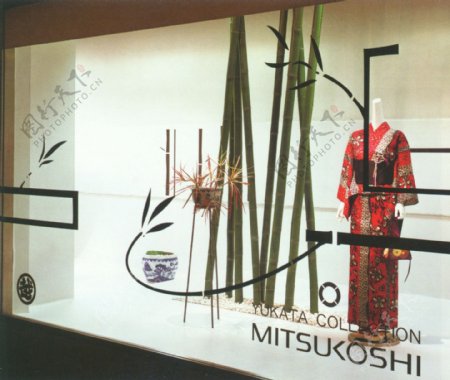 日本橱窗设计图片