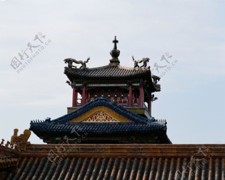 中国明清建筑风景北京天坛风景