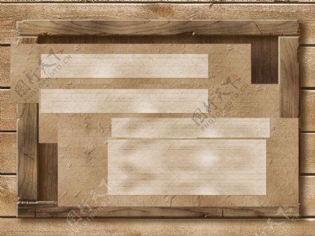 木质相框合层图片