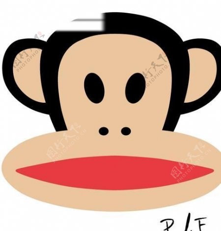 大嘴猴矢量logo图片