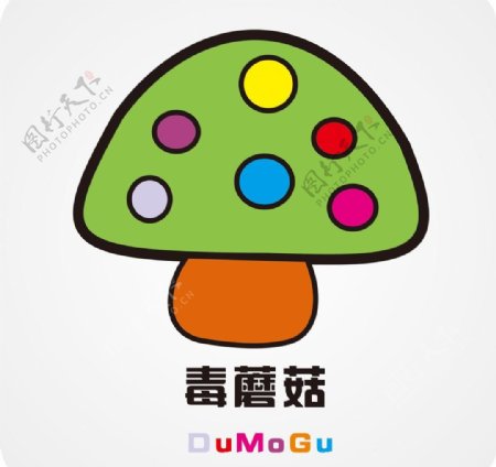 毒蘑菇logo图片