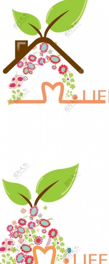 漫生活logo企业标识图片