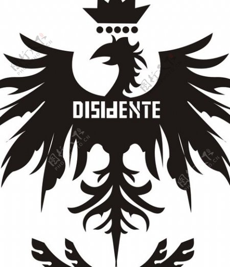 disidente2logo设计欣赏disidente2摇滚乐队标志下载标志设计欣赏