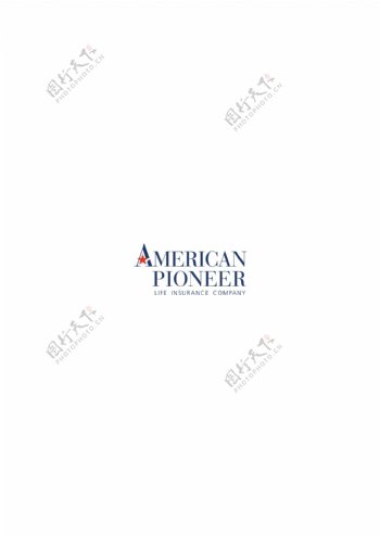 AmericanPioneerlogo设计欣赏AmericanPioneer保险公司标志下载标志设计欣赏
