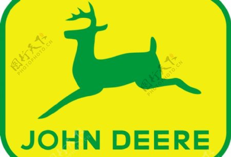 JohnDeere2logo设计欣赏约翰迪尔2标志设计欣赏