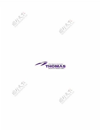 ThomasIndustrieslogo设计欣赏国外知名公司标志范例ThomasIndustries下载标志设计欣赏