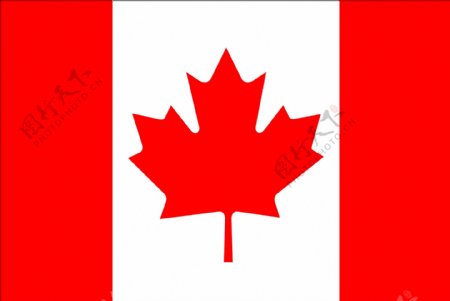 旗帜类矢量素材加拿大