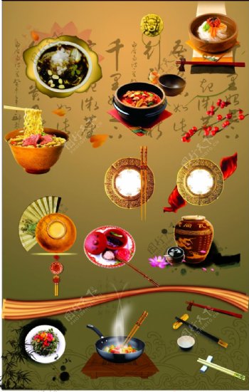 中国风碗具