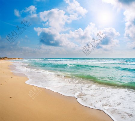 海滩美景图片