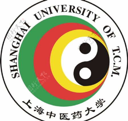 上海中医药大学校徽图片