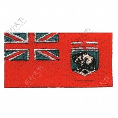 绣花图标色彩英国国旗免费素材
