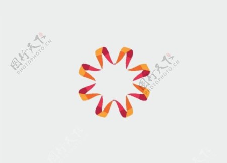 花卉logo图片