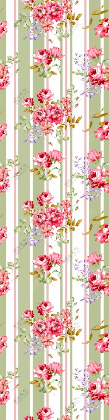 纺织品软装饰图案设计花卉
