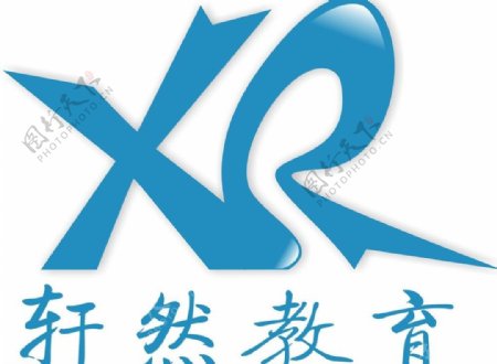 上海轩然教育logo图片