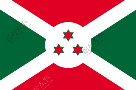 布隆迪国旗图片