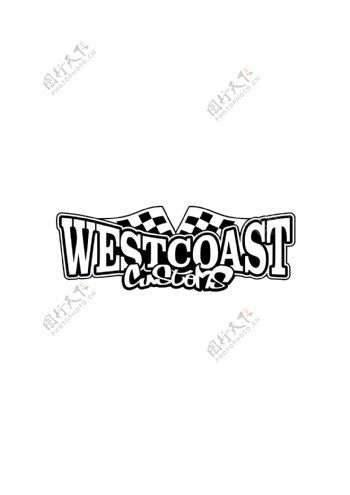 WestCoastCustomslogo设计欣赏WestCoastCustoms时尚名牌LOGO下载标志设计欣赏
