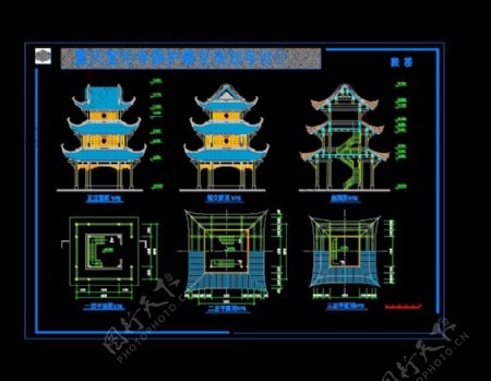 某宝轮寺保护修复规划设计图