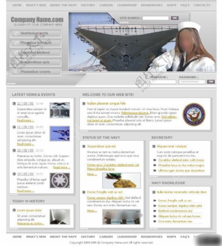 军事科技网页