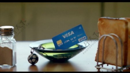 Visa信用卡南非世界杯创意视频素材