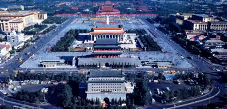 北京景色景观俯瞰风光建筑旅游广告素材大辞典