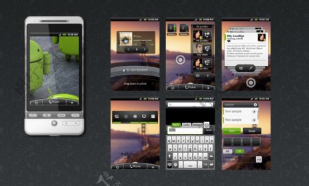 androidgui界面设计包手机界面图片