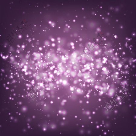 紫色梦幻光晕背景矢量素材