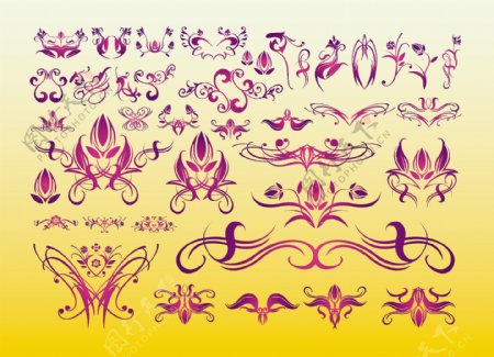 花卉艺术纹身