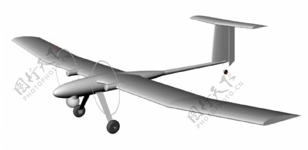 秃鹰的无人机遥控模型