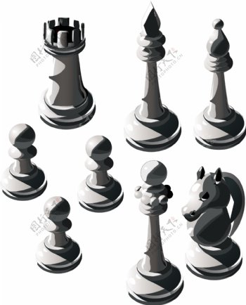 矢量素材国际象棋