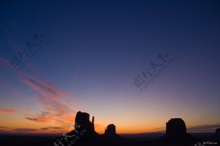 科罗拉多夕阳图片