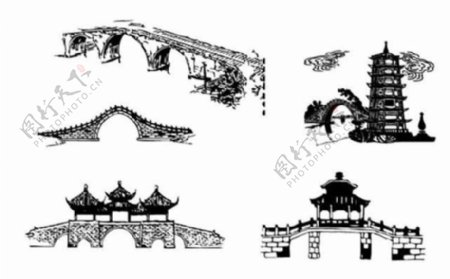中国传统建筑的拱向量