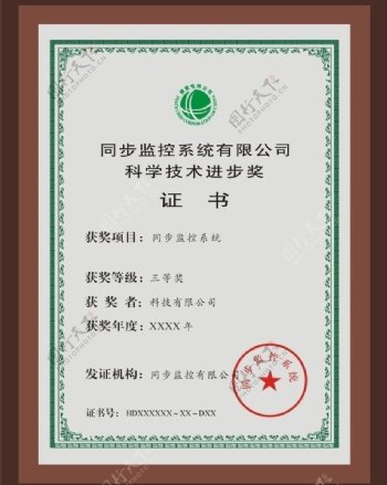 铜牌证书漂亮的花边国家电网标志