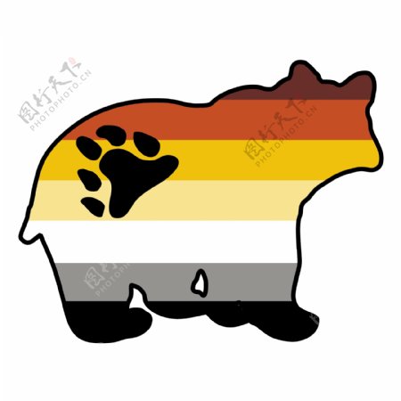 国际熊族旗帜0