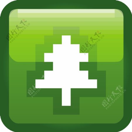 松树绿小应用程序图标
