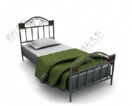 国外床3d模型家具图片8