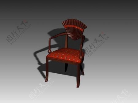 常用的椅子3d模型家具图片素材10