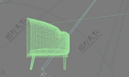 常用的沙发3d模型家具效果图831